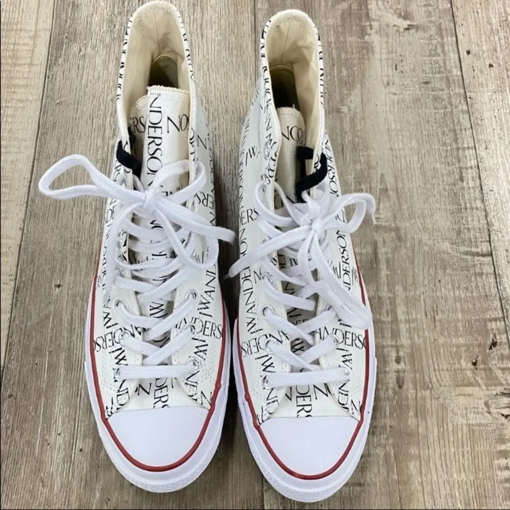 CONVERSE X JW Anderson Logo High-Top Sneakers